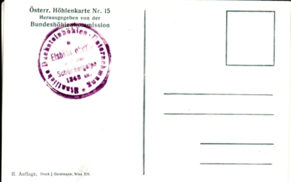 Dachsein - Rieseneishöhle - A xxxx 95 076 ** / ●
